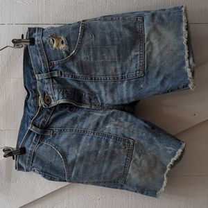 NSF distressed shorts